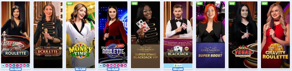 onlyspins live casino