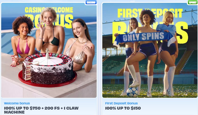 onlyspins welcome bonus
